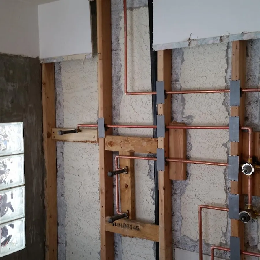 Copper pipe installation for Repiping in Welby
